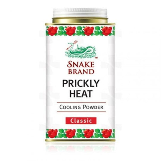 Snake Brand Prickly Heat Original Cooling Powder Classic 140g