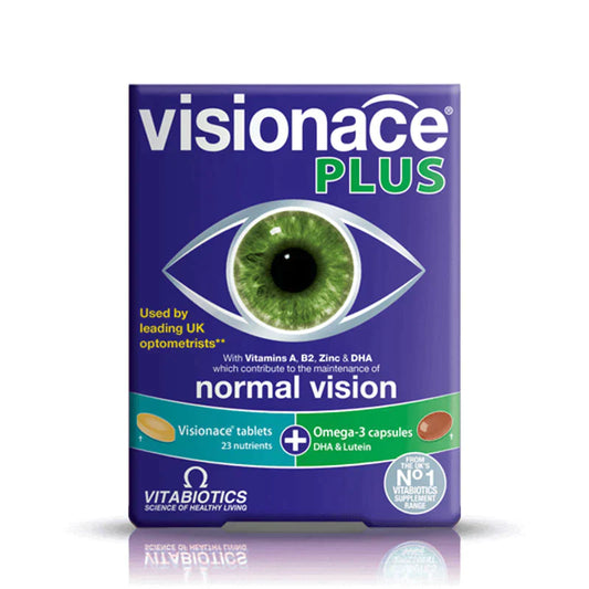 Vitabiotics Visionace Plus Omega-3 - 56 Tablets/Capsules