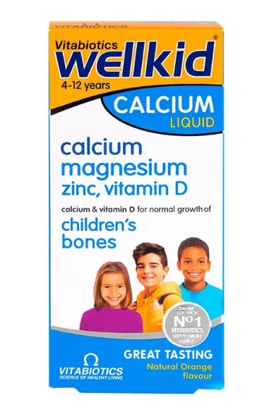 Vitabiotics Wellkid Calcium Liqiuid 150ml