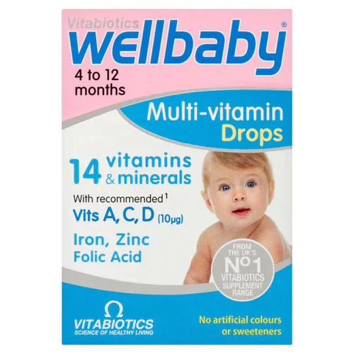 Vitabiotics Wellbaby Multi-vitamin Drops 30ml