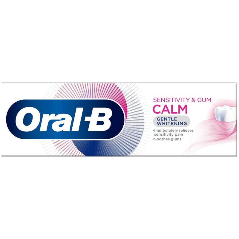 Oral-B Sensitivity & Gum Calm Gentle Whitening Toothpaste 75ml